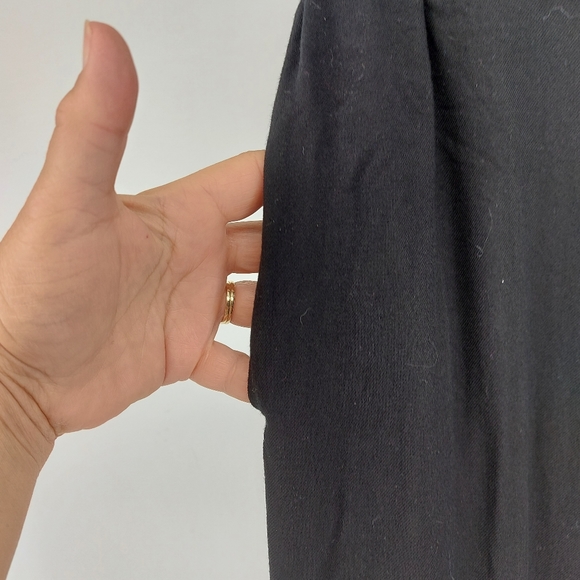 Anthropologie Dolan black wide leg culotte - Picture 5 of 8